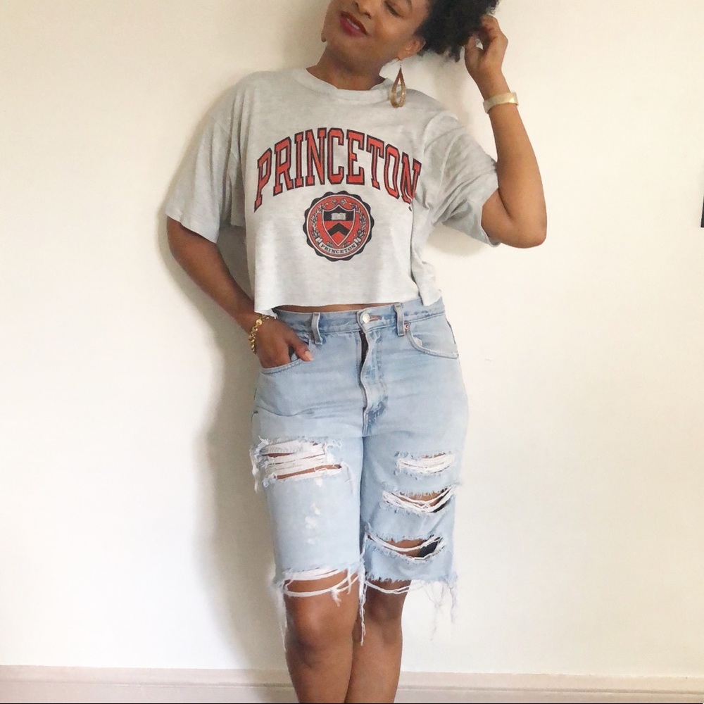 Princeton DIY Vintage Crop Top